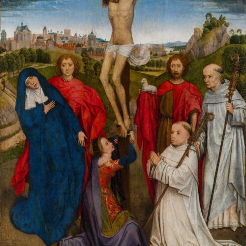 Hans Memling al Museo Diocesano di Milano: quattro artisti contemporanei in dialogo con “La Crocifissione”