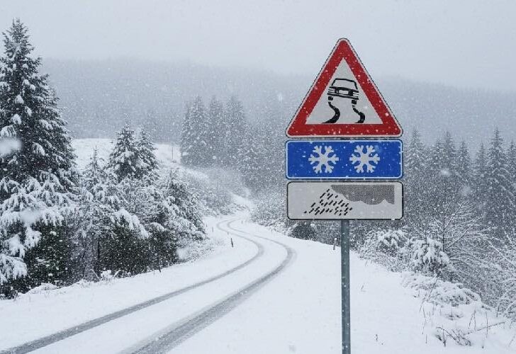 Torna la neve nell’Alessandrino: possibili nevicate fino in pianura, attenzione al gelicidio