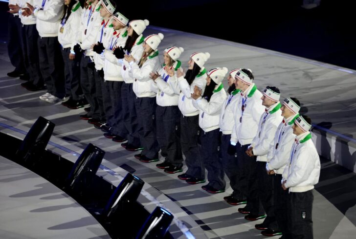 All’Arena di Verona la cerimonia di chiusura delle Olimpiadi Invernali