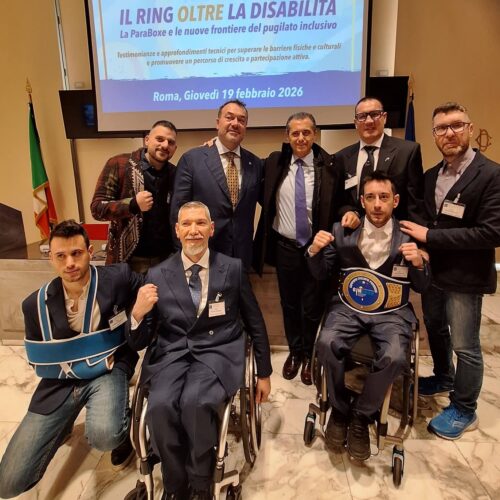 ParaBoxe: convegno alla Camera dei Deputati con il campione vignolese Simone Dessì