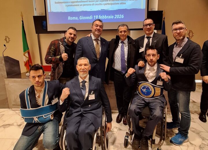 ParaBoxe: convegno alla Camera dei Deputati con il campione vignolese Simone Dessì