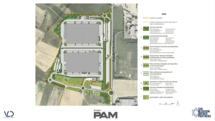 Un bosco al quartiere Europa al posto del polo Pam: il centro logistico sorgerà alla D8