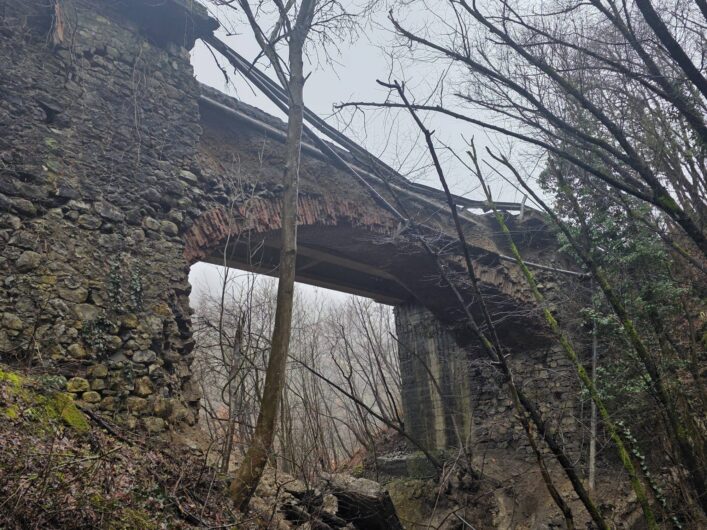 Cedimento ponte tra Borghetto Borbera e Cantalupo: obiettivo riapertura tra due settimane