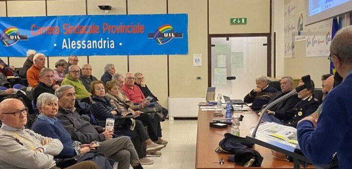 Uil Pensionati, venerdì il XIII Congresso Area Vasta Alessandria: “Lo sguardo sul futuro” tra fisco, sanità e RSA