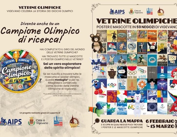 Vigevano entra nello spirito dei Giochi: il centro storico diventa una vetrina olimpica diffusa