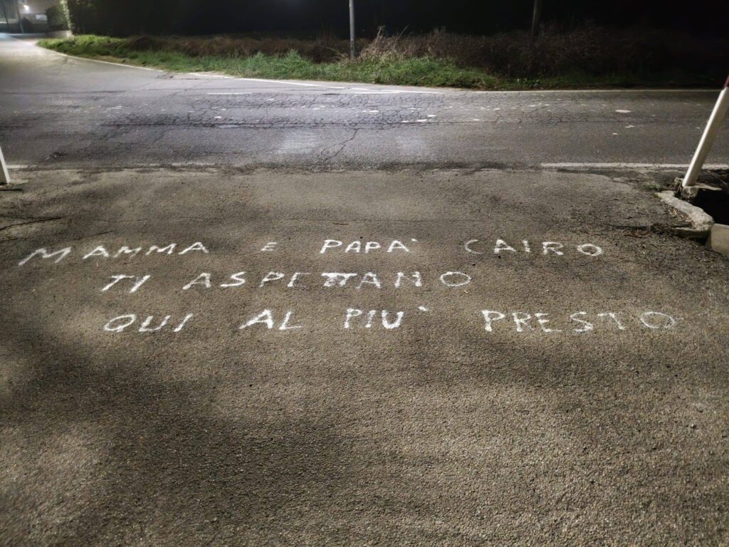 Scritte contro Cairo Masio Quattordio