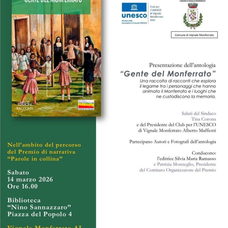 Gente del Monferrato: a Vignale i personaggi che hanno animato il territorio