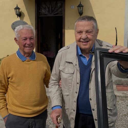 Il ragazzo di campagna torna nel Pavese: Pozzetto al ristorante “Il Pilota”