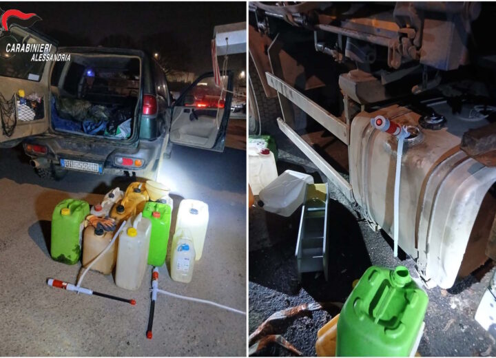 Sorpresi a rubare carburante dai tir in zona D4: arrestati due giovani