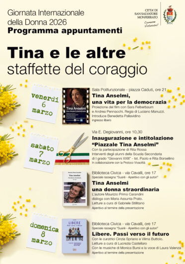 Una piazza per Tina Anselmi. San Salvatore celebra una delle madri della Repubblica