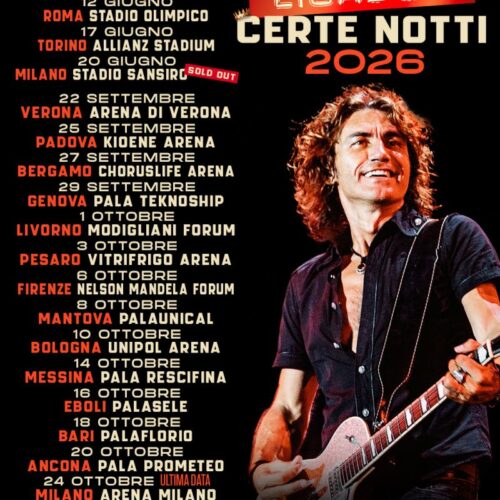 Ligabue prepara il gran finale de La Notte Di Certe Notti