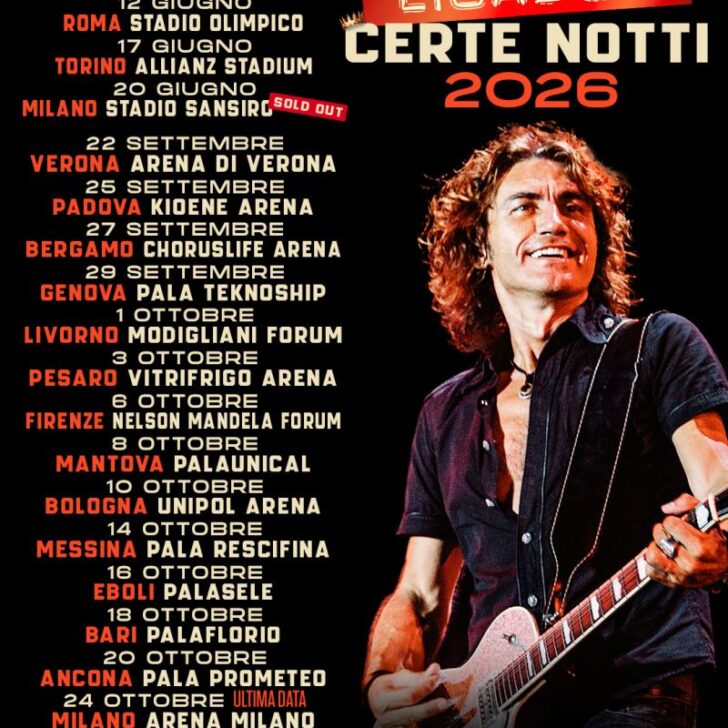 Ligabue prepara il gran finale de La Notte Di Certe Notti