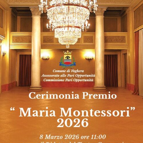 Domenica la consegna del premio Montessori