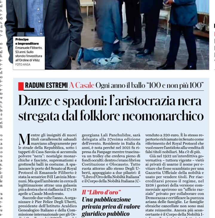 Deambrogio (Rifondazione): “A Casale un raduno che spalanca le porte alla ‘Galassia Nera’, fermiamoli”