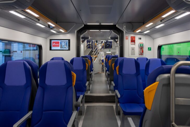 Nuovo treno elettrico in Piemonte