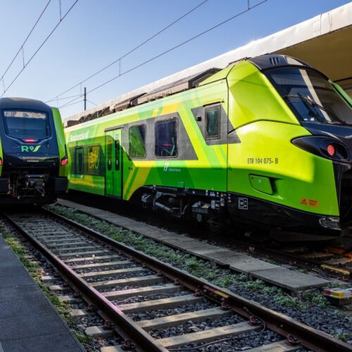 Nuovo treno elettrico in Piemonte