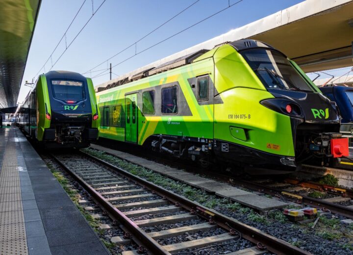 Nuovo treno elettrico in Piemonte