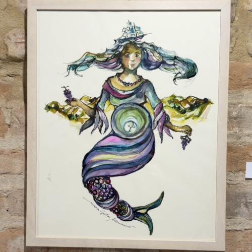 Portacomaro, alla Casa dell’Artista la mostra “Yemaya delle vigne” di Maria Giulia Alemanno