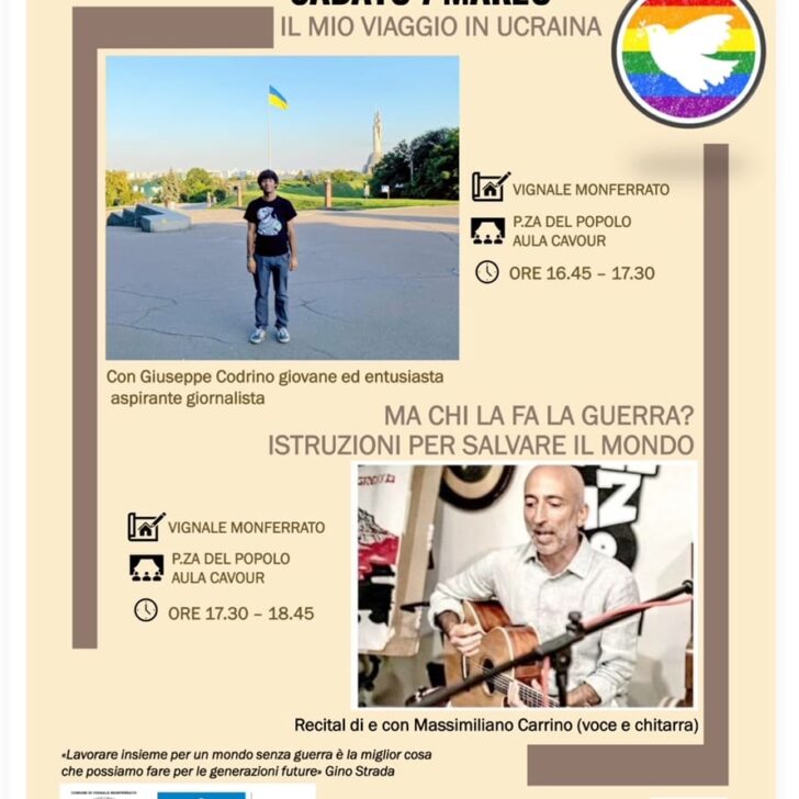 Parlare di pace in parole e musica