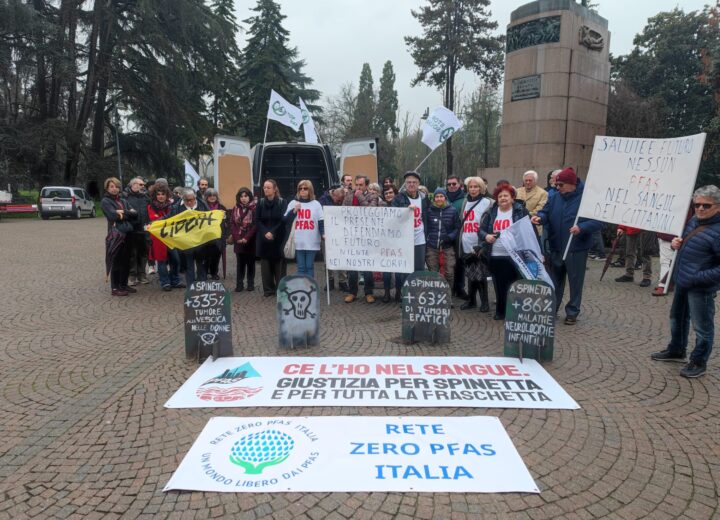 Presidio prima del processo Solvay: “Siamo davanti a un disastro ambientale e sanitario”