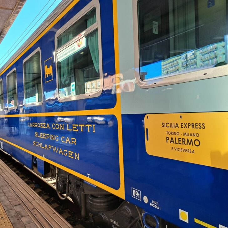 Disponibili da oggi i biglietti per il Sicilia Express: da Torino alla Trinacria con 30 euro