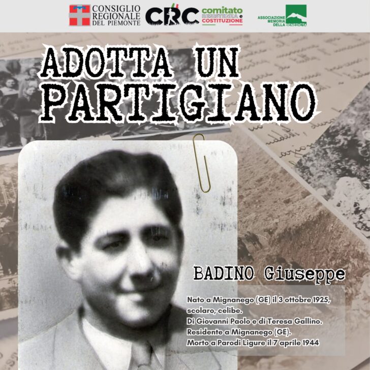 “Adotta un partigiano”: al via la raccolta di memorie e documenti sulla Benedicta