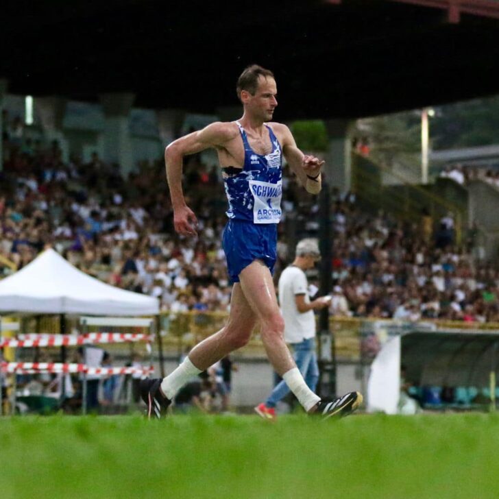 Alex Schwazer ai campionati italiani di marcia di Alessandria: il ritorno in memoria del suo migliore amico