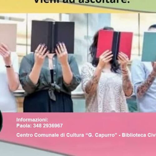 Settimana Blu: la biblioteca di Novi diventa “umana”. Per un pomeriggio le storie si incontrano e non si leggono