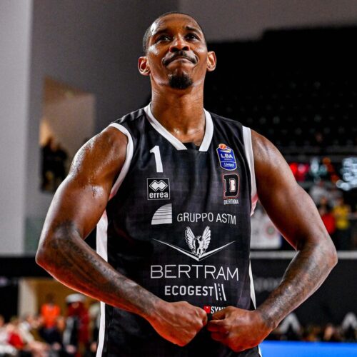 Bertram Derthona, terza vittoria di fila: battuta Cremona alla Nova Arena