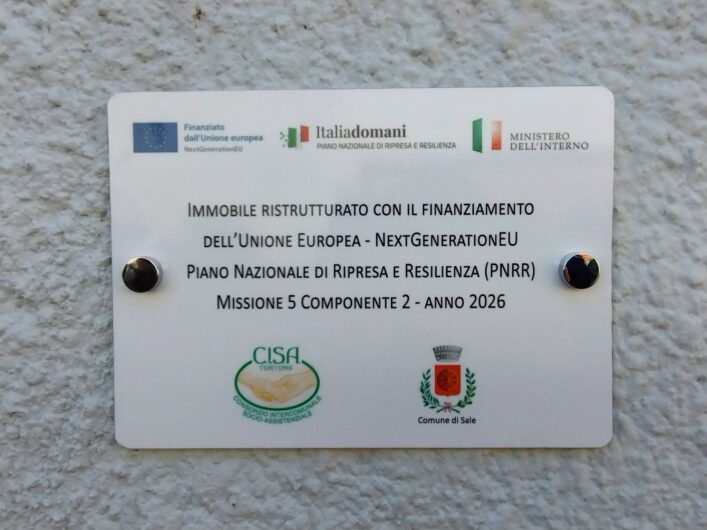 Sale: da luoghi legati alla mafia a tetto per persone fragili