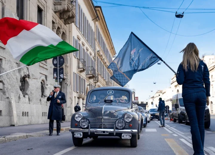 Partita la Coppa Milano Sanremo: auto iconiche anche nel Pavese e Alessandrino