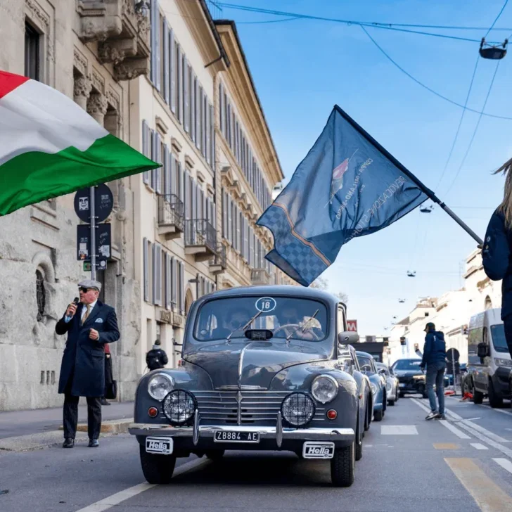 Partita la Coppa Milano Sanremo: auto iconiche anche nel Pavese e Alessandrino
