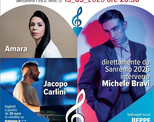 “Cuore Non Stop”: il 13 marzo l’evento benefico all’Alessandrino con Antonella Clerici, Michele Bravi, Bergomi e Caressa
