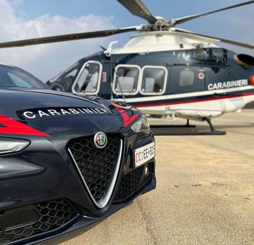 Controlli dei Carabinieri: anche l’elicottero per impedire i furti