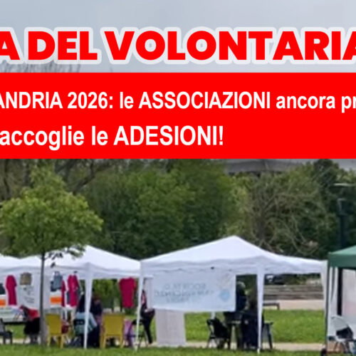 Con la StrAlessandria torna la Festa del Volontariato. Aperte le iscrizioni per gli enti del Terzo Settore