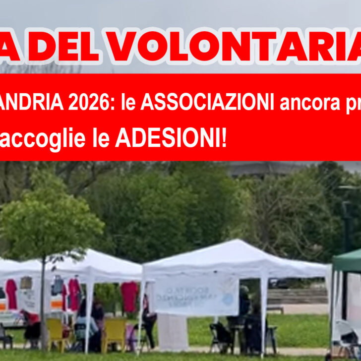Con la StrAlessandria torna la Festa del Volontariato. Aperte le iscrizioni per gli enti del Terzo Settore