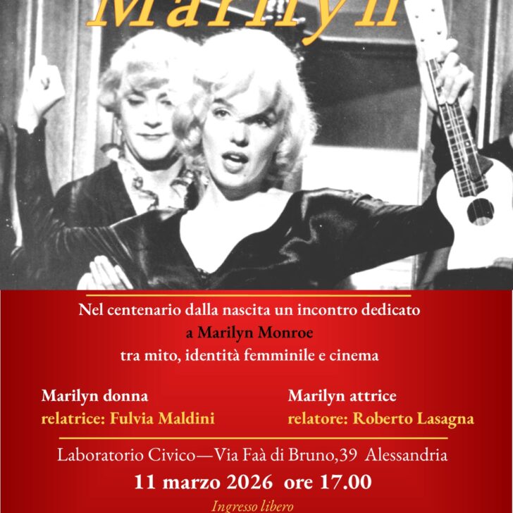 Marylin a 100 anni dalla sua nascita: in incontro per parlare della donna e dell’attrice