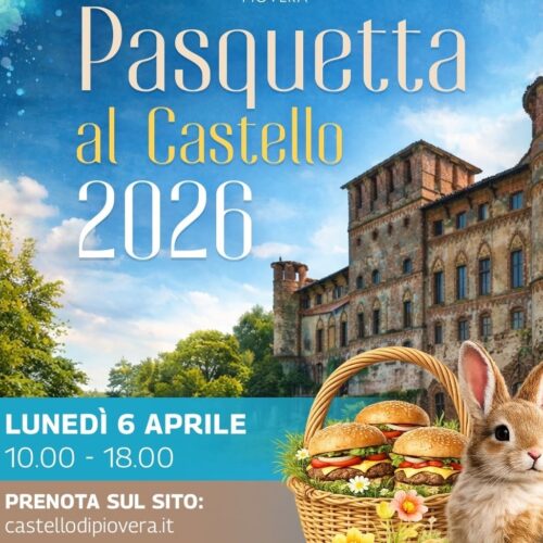 Pasquetta al Castello di Piovera: giochi, visite e sapori nel verde per l’apertura della stagione 2026