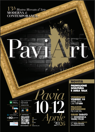 L’Arte protagonista al Palazzo delle Esposizioni di Pavia. Dal 10 al 12 aprile torna PaviArt