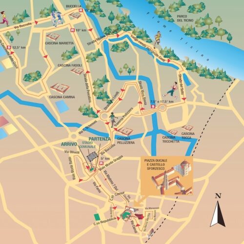 Domenica la Scarpadoro 2026 a Vigevano: ecco tutte le vie interessate dal passaggio della corsa 