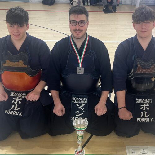 Kendo: Accademia Kodokan sugli scudi. Sozzi vicecampione italiano e Yuri Porru giovane più combattivo