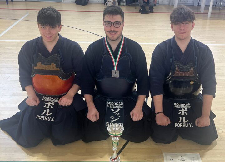 Kendo: Accademia Kodokan sugli scudi. Sozzi vicecampione italiano e Yuri Porru giovane più combattivo