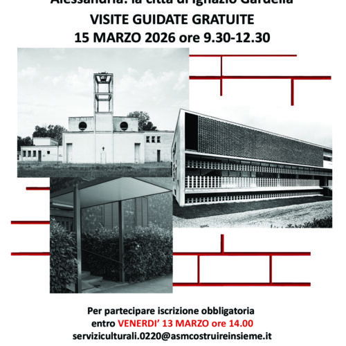 Alessandria sulle tracce di Ignazio Gardella: domenica 15 marzo visita guidata gratuita alle architetture della città