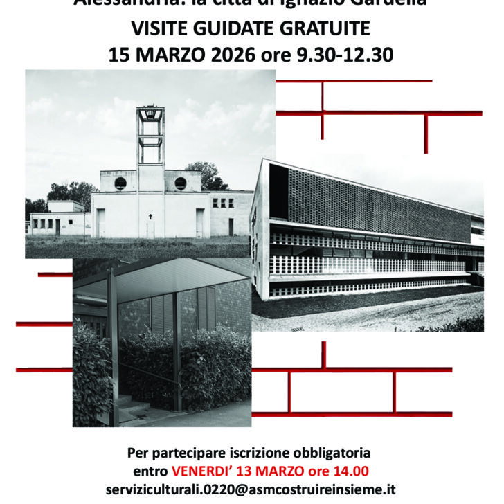 Alessandria sulle tracce di Ignazio Gardella: domenica 15 marzo visita guidata gratuita alle architetture della città