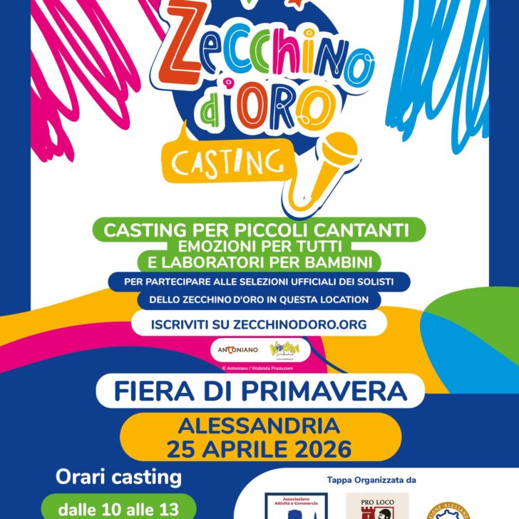 Fiera di Primavera al quartiere Cristo: il 25 aprile oltre 130 stand e tappa nazionale dello Zecchino d’Oro