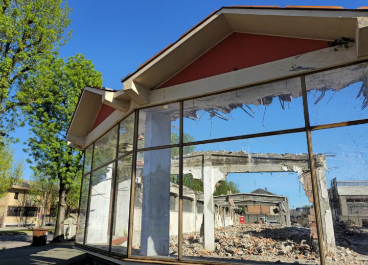 Sulle macerie dell’ex concessionario Cavanna il nuovo Eurospin di via Moccagatta