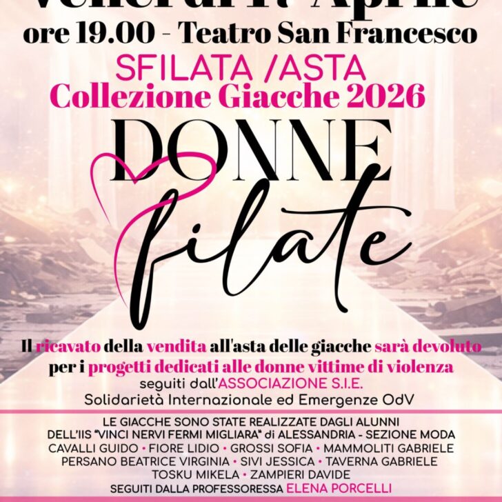 Sfilata per le donne vittime di violenza il 17 aprile al Teatro San Francesco
