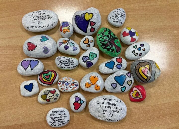 I sassi del centro disabili Martin Pescatore sparsi per trovare la strada che accende il loro cuore