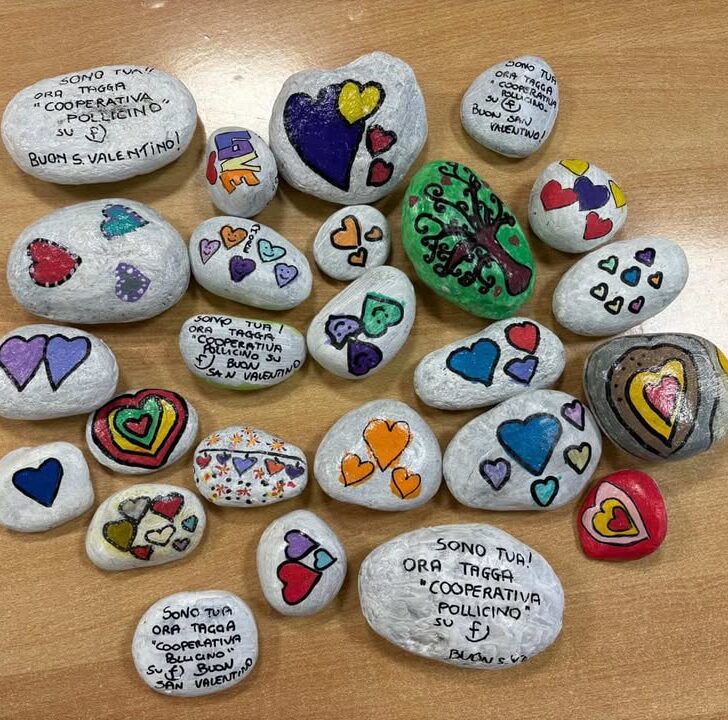 I sassi del centro disabili Martin Pescatore sparsi per trovare la strada che accende il loro cuore