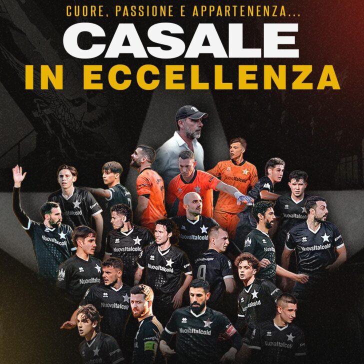 Casale è Eccellenza: per i nerostellati il salto di categoria è ufficiale